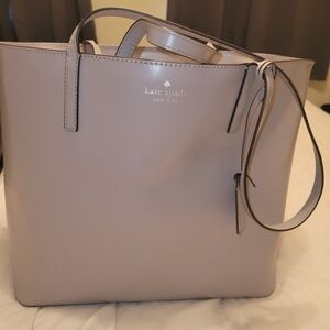 kate spade Light Gray Tote Bag